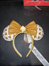 Disney Parks Loungefly Minnie Mickey Waffle & Butter Headband Ears - NEW picture
