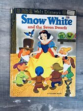 Walt Disney A Big Golden Book Snow White and the Seven Dwarfs Vintage picture
