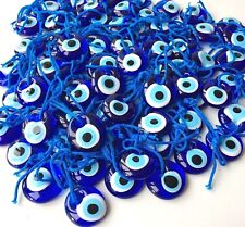 10 Pieces Turkish Greek Evil Eye Nazar Good Luck Charm Amulet 1.25 IN Wholesale picture