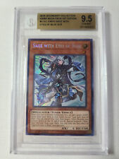 BGS 9.5 Yugioh Sage with Eyes of Blue SCR 2018 Yu-Gi-Oh LCKC 1st Ed. picture