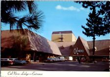 1960s Cal Neva Lodge Hotel Casino Lake Tahoe Postcard Vintage Frank Sinatra Era picture