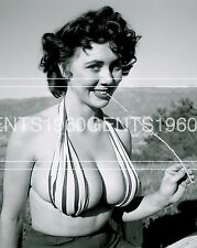 GET ALL 8 1950s 8X10 PHOTOS BIG BREASTS MEG MYLES SET1 picture