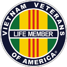 Vietnam Veterans of America - Lifetime Member Decal - 4