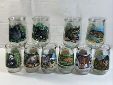 Welch's Endangered Species Collection Jelly Jars Total Of 10 Missing #6 & #9 picture