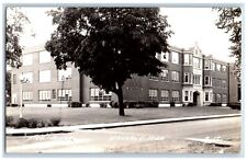 Waverly Iowa IA Postcard RPPC Photo High School Building Campus c1940's Vintage picture