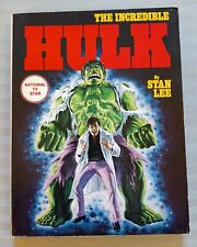 MARVEL FIRESIDE: THE INCREDIBLE HULK, TPB, PAPERBACK, 1ST PRINT, STAN LEE, 1978 picture