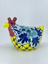 1999 Ceramic Rooster Figurine Vintage CBK Hand Painted Collectible Bird Chicken picture