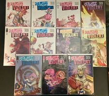 Pretty Violent 1-11 Complete Series Lot By Derek Hunter (Image Comics, M/NM) picture