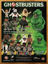 2009 Ghostbusters Minimates Figures/Slimer Bank Print Ad/Poster Toy Promo Art picture