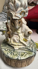 Vintage Beatrice Potter Windup turning Musical  Figurine. Schmid. picture