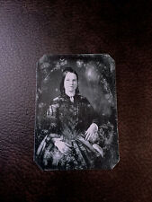 Crisp tintype of Mary Todd Lincoln Civil War  tintype C1001RP picture