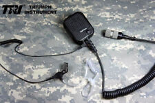US STOCK TRI Thales Hand Microphone 6PIN Air Duct Earphones For Prc 152 148  picture