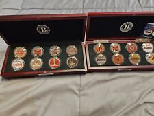 RARE-The Budweiser Proof Coin Collection-2 SETS 2018 & earlier picture
