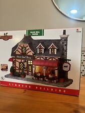 Lemax Coventry Cove Black Bull Tavern 2008 Christmas Village House Rare picture