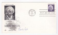 Francis Crick Signed Albert Einstein First Day Cover Envelope (FDC) picture