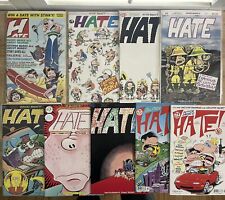 Peter Bagge Hate Comic Lot - #’s 3, 4, 5, 6, 7, 8, 9, 25, 27 Fantagraphics picture