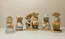 Lot of 5 HOMCO Circle of Friends porcelain figurines picture