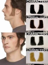 HUMAN HAIR COSTUME SIDEBURNS MUTTON CHOPS BIKER GREASE DICKENS LOGAN WOLVERINE picture