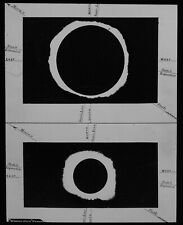 SOLAR ECLIPSE DATED 1898 Magic Lantern Slide ASTRONOMY PHOTOGRAPH picture