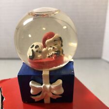 Dalmations Disney JC Penney Snow Globe 2000 Globe Yellowed Water picture