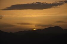 Beautiful picture, sunset over the Alps - JPG image -   picture