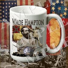 Wade Hampton Signature Series 15-ounce American Civil War themed coffee mug picture