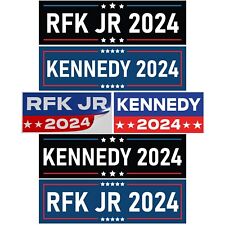 RFK Jr. 2024 Bumper Stickers for President - 6 Pack - Robert F. Kennedy Jr. picture