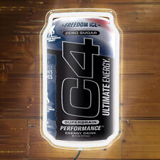 Cellucor C4 Energy Sport Drink Can LED Night Sign For Bar TV Store Wall Decor G1 picture