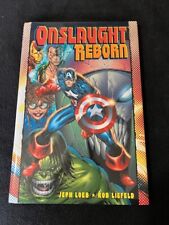 Onslaught Reborn HC Hardback Book Excellent condition picture