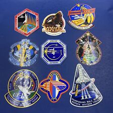 Lot of 9 NASA Space Shuttle Program Mission and Pratt Whitney Stickers #3 picture