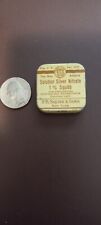 E.R.Squibb & Sons Silver Nitrate Pharmaceutical Tin picture