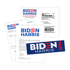 Funny Prank Joe Biden 2024 Campaign Donation Confirmation - Sent 100% Anonymous picture