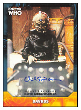 2016 Topps Doctor Who Signature Series David Gooderson as Davros #35 Auto picture