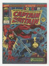 Captain Britain #4 FN 6.0 1976 picture