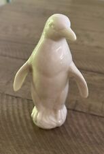 Penguin Ceramic Figurine All White Glaze picture
