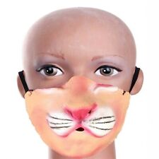 Easter BUNNY Latex LOWER HALF FACE MASK Novelty Costume Funny Gag-KITTY CAT LION picture