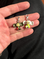 Cheburashka Monkey Mini Figure Charms 2x picture
