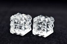 One(1) Natural Clear Quartz Crystal Cube , Dice Shaped Clear Quartz Gemstone picture