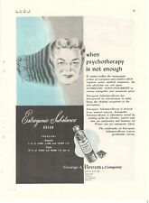 ESTROGENIC SUBSTANCE FOR MENOPAUSE Medicine 1940's 8.5