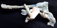 CLASSICAL FORMATION OF STALACTITE CORAL W/ APOPHYLLITE AND STILBITE CRYSTALS-15. picture