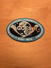 Authentic GOES- R - NASA NOAA USAF - ENVIRONMENTAL SATELLITE SPACE Mission PATCH picture