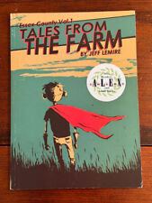 ESSEX COUNTY VOL 1:TALES FROM THE FARM-Jeff Lemire-TPB 2008-Signed/Sketched-NICE picture