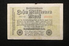 REICHSBANKNOTE - Hyper-Inflation,  3-Million Mark Note -  Aug 22, 1923   (4772) picture