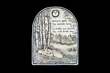 Scrimshaw Nature's Gifts Wall Plaque Wall Plaque Moosup Valley, Rachel Badeau picture