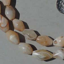 a 23.5 inch strand of ancient agate african stone beads mali #5041 picture