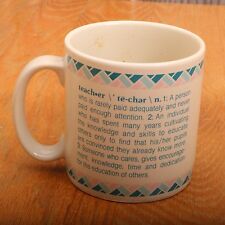 The Definition Of A Teacher Russ Collectible Coffee Tea Mug picture