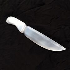 XL Selenite Crystal Sword Carved Knife 15
