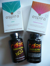 CORE MAX ULTRA TESTOSTERONE BOOSTER NEVER OPENED 2 BOTTLES, 2 AVON ESPIRA Energy picture