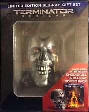 TERMINATOR  GENISYS BLU-RAY WITH   ENDO SKULL (LIMITED EDITION GIFT SET ) NEW picture