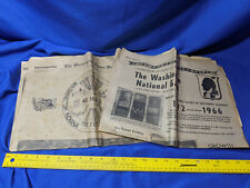 1966 Washington, IN Newspaper Sesqui-Centennial Bank Edition VTG History picture